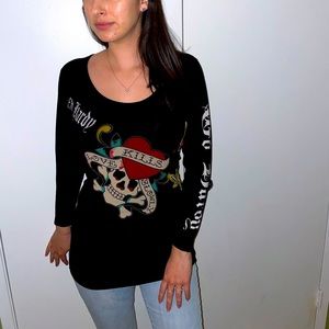 Ed Hardy Long Sleeve Top